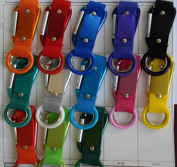 Carabiner+Strap+Metal Plate+O Ring