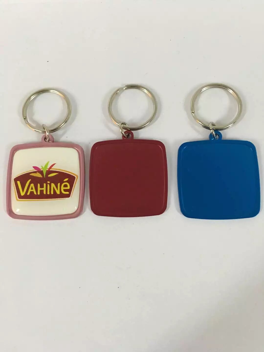 Aluminum tag +doming logo offset printing