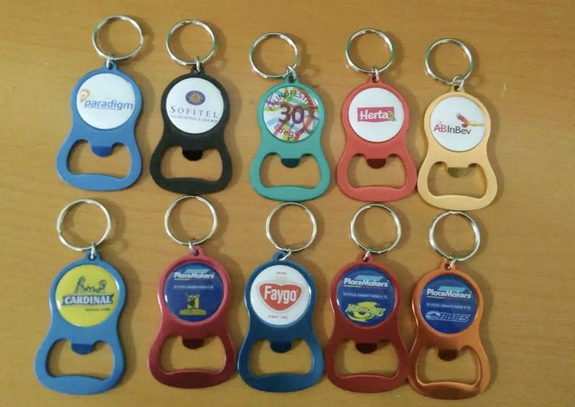 Gourd Bottle Opener+Doming Logo Offset Printing