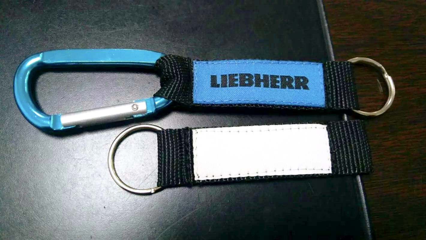 Carabiner+Fabric Label