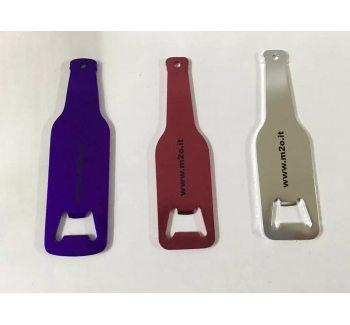 Bottle Shaped Bottle Opener+Printing