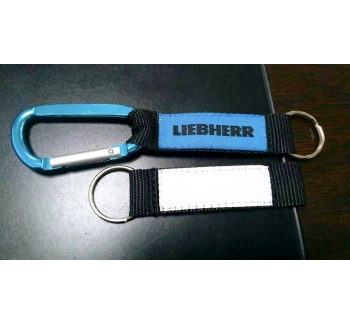 Carabiner+Fabric Label