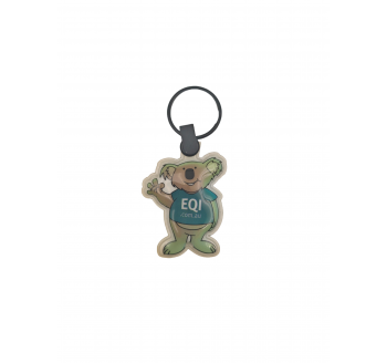 Soft PVC Printed Version + LED Light Key Ring