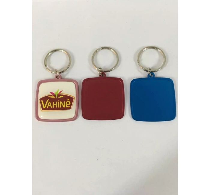 Aluminum tag +doming logo offset printing