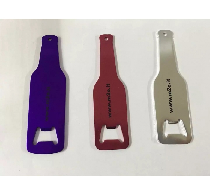 Bottle Shaped Bottle Opener+Printing