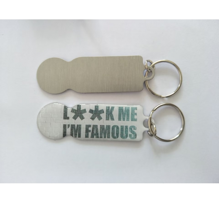 Aluminum Tag (hand cart lock)+CMYK Printing
