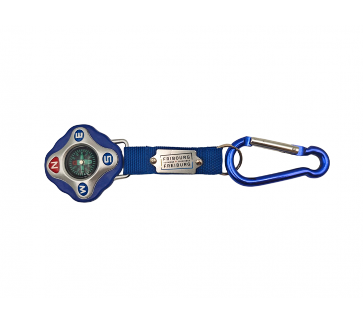 Carabiner+Aluminum Tag Printing+Compass(Big)